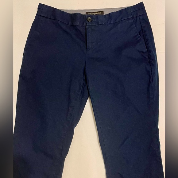 Banana Republic 00P Hampton Fit Cropped Pants - Picture 4 of 5